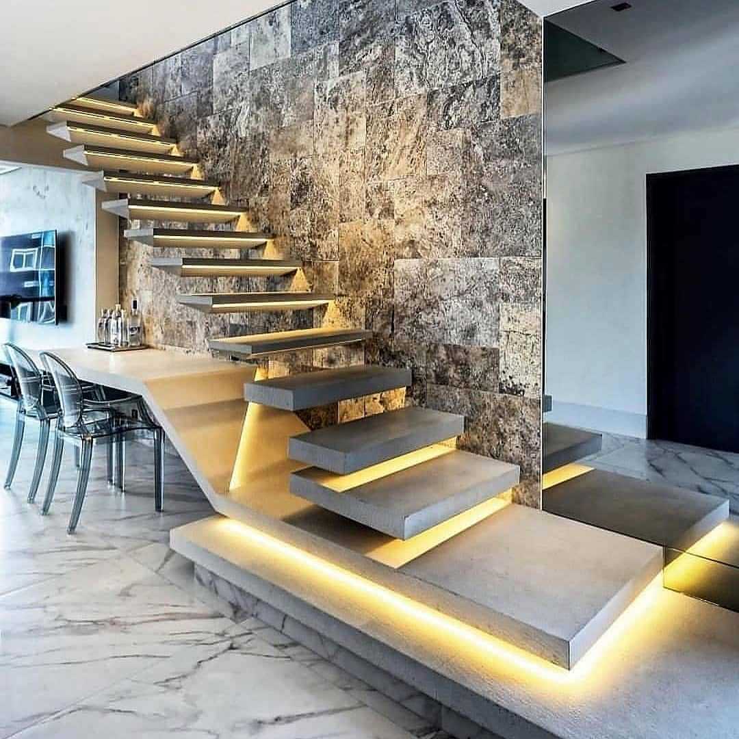 Iluminação para escadas: dicas para tornar o local seguro e adequado ...