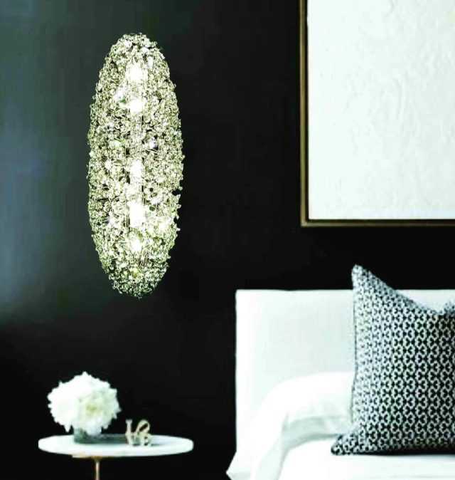 Luminária Arandela Dente de Leão Oval