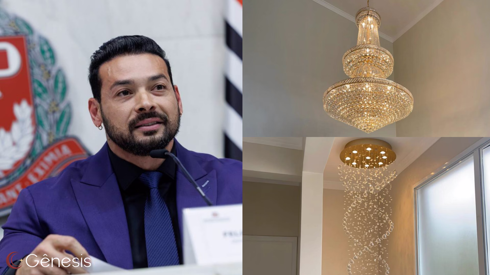 Conheça os Clientes da Lustres Gênesis: Deputado Felipe Franco